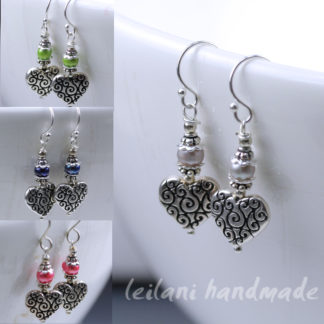sweetheart earrings made to order