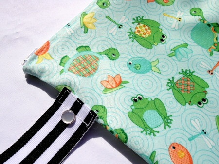 waterproof zippered wet bag by Nana Browns