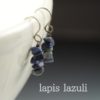 Lapis Lazuli Chip Earrings