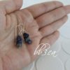 Lapis Lazuli Chip Earrings