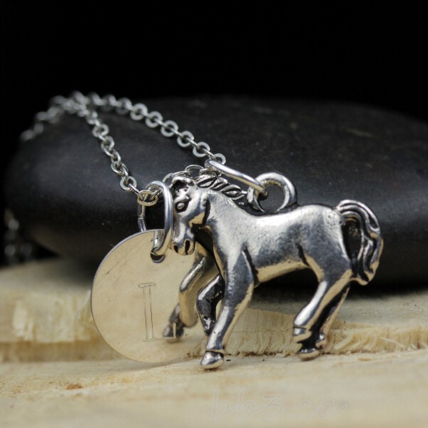 Horse Keepsake Necklace Sterling Silver