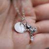 leaping frog charm necklace