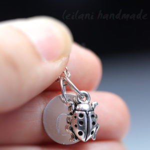 ladybug charm necklace
