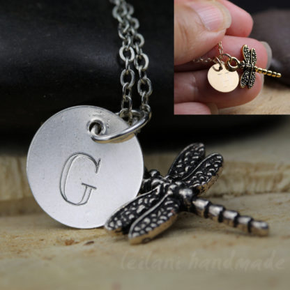 dragonfly keepsake necklace