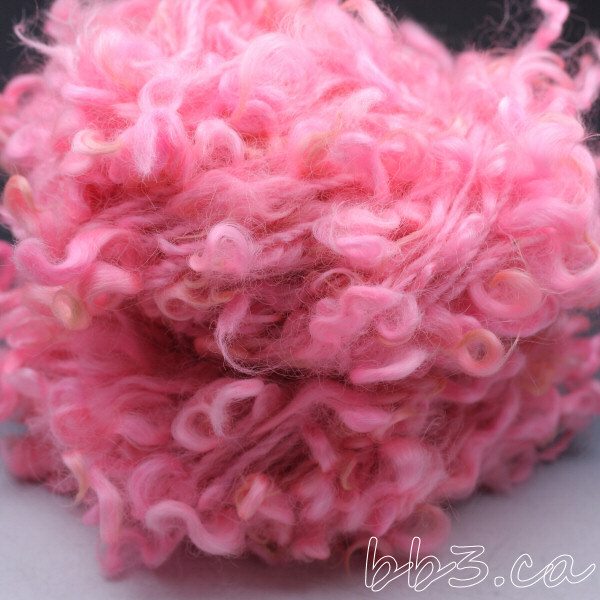 Faux Tailspun Yarn in pink flamingo