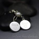 engraved doula charm