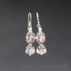 pale pink amethyst earrings