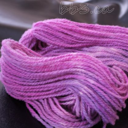 Handspun Yarn: Corriedale Hues of Purple
