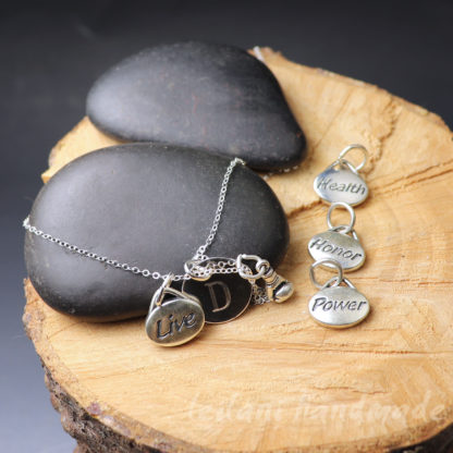 sterling silver boxing glove necklace