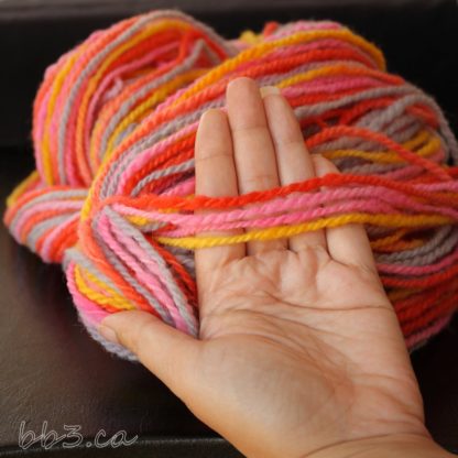 Handspun Yarn - Shirley Temple