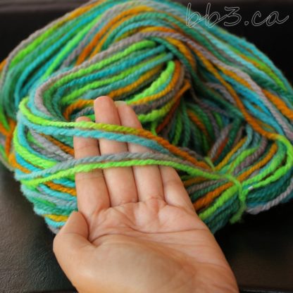 Handspun Yarn - Glo Fish