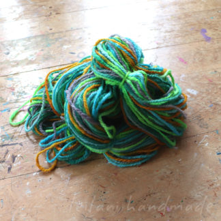 handspun yarn canadian wool glo fish