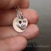 love my cat personalized necklace