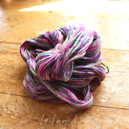 handspun merino speckled dyed yarn