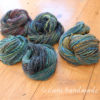 5 skein handspun yarn bundle