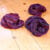 stash buster 3 experimental yarn bundle purples and blues