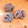 3 skeins handspun yarn set
