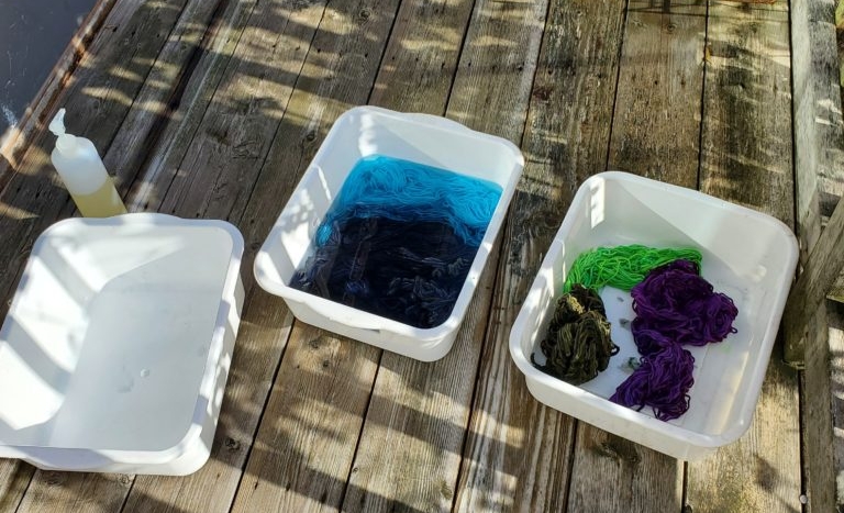 Tips and Tricks for Dyeing Cotton Yarn – leilani handmade