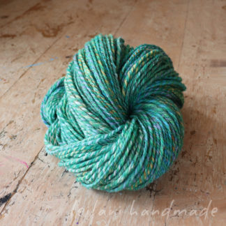 handspun yarn - springtime