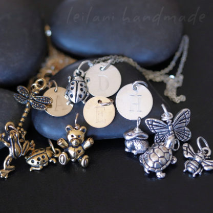 custom charm necklace animals and insects