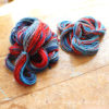 handspun yarn colorful sails