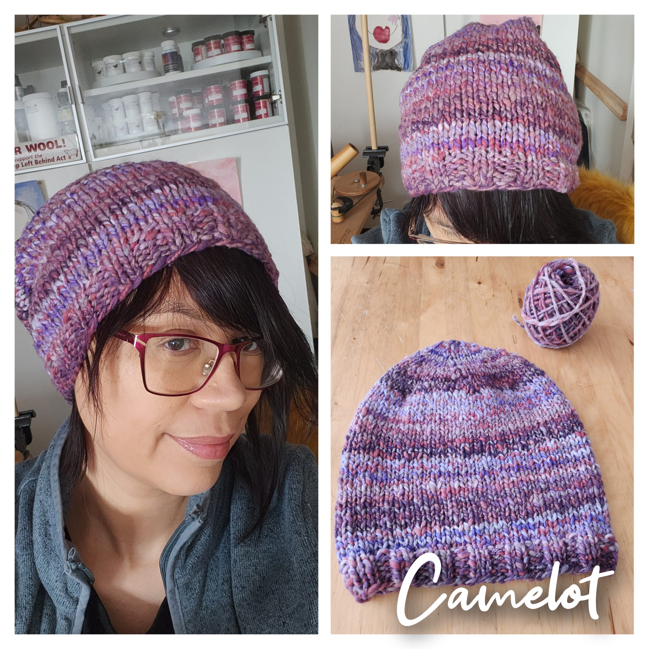 5 Free and Easy Hat Patterns to make with Handspun Yarn - leilani handmade