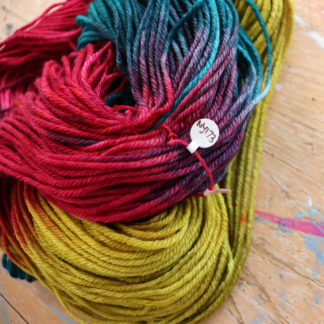commercial hand dyed yarn